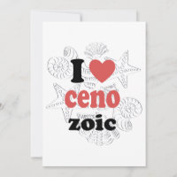 Ik hou van Cenozoic grappig citaat voor wetenschap