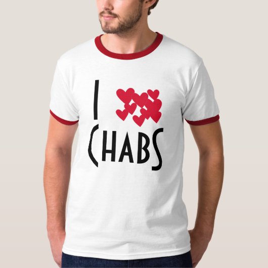 Ik hou van Chabs T-shirt (Voorkant)