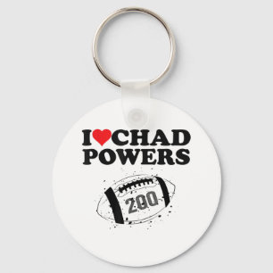 Ik hou van Chad Powers 200 American Football Under Sleutelhanger