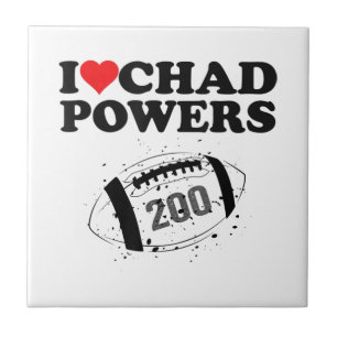 Ik hou van Chad Powers 200 American Football Under Tegeltje