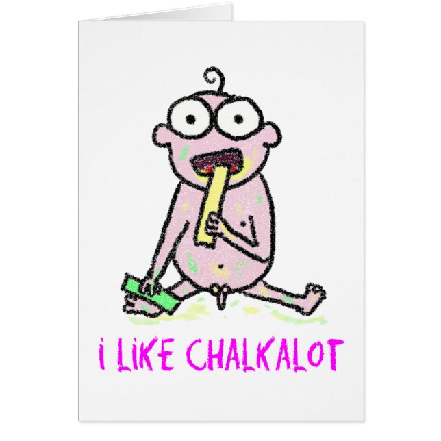Ik hou van Chalkalot (Voorkant)