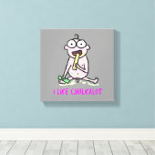 Ik hou van Chalkalot Canvas Afdruk (Insitu (Houten vloer))