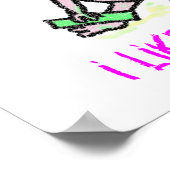 Ik hou van Chalkalot Poster (Hoek)