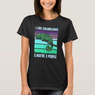 Ik hou van Chameleons... misschien 3 mensen noemen T-shirt