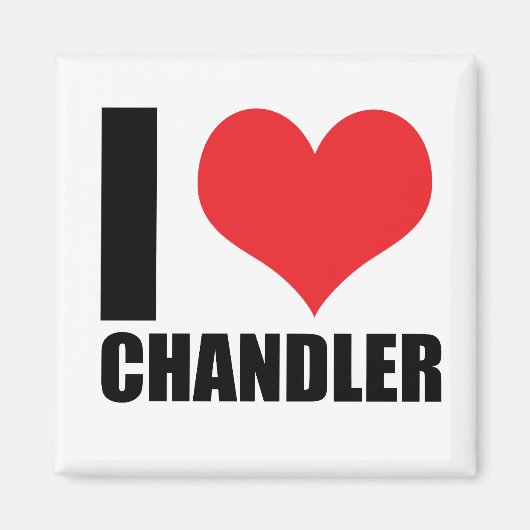 Ik hou van Chandler Magneet (Voorkant)