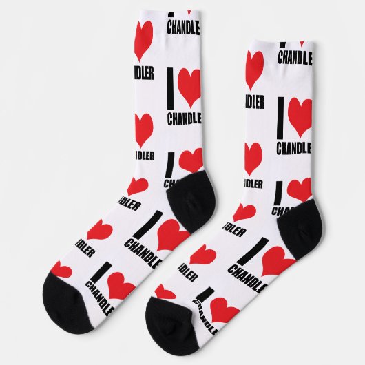 Ik hou van Chandler Sokken (Links)