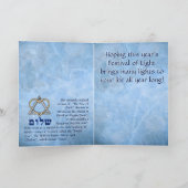 Ik hou van Chanoeka! (gepersonaliseerd) Feestdagen Kaart (Binnen)