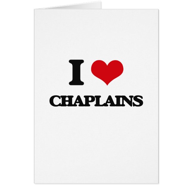 Ik hou van Chaplains (Voorkant)