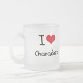 Ik hou van Charades Matglas Koffiemok (Links)