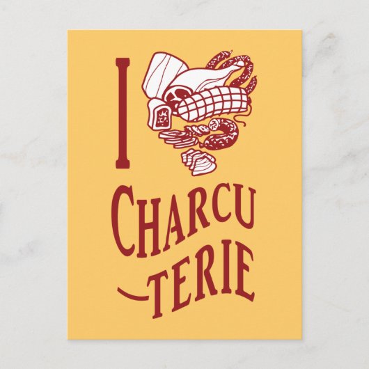 Ik hou van Charcuterie Briefkaart (Voorkant)
