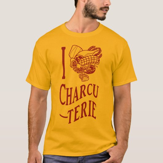 Ik hou van Charcuterie T-shirt (Voorkant)