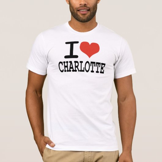 Ik hou van Charlotte T-shirt (Voorkant)