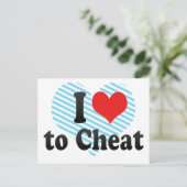 Ik hou van Cheat Briefkaart (Staand voorkant)