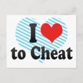 Ik hou van Cheat Briefkaart (Voorkant)