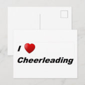 Ik hou van Cheerlead Briefkaart (Voorkant / Achterkant)