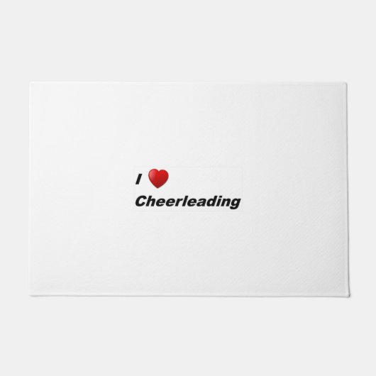 Ik hou van Cheerlead Deurmat (Voorkant)