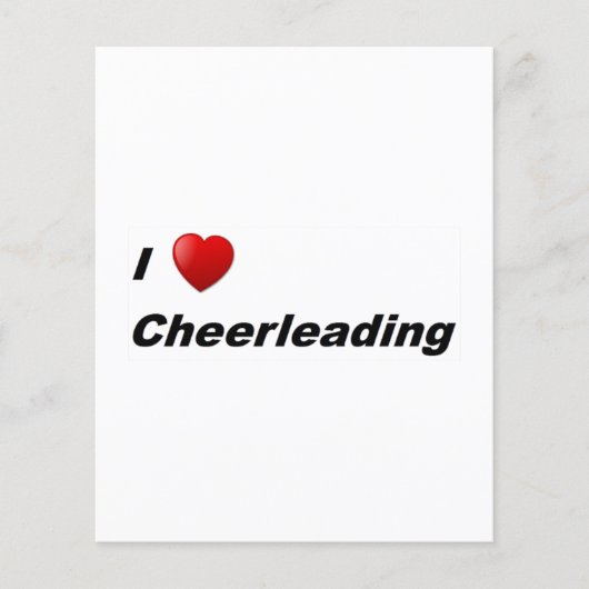 Ik hou van Cheerlead Flyer (Voorkant)