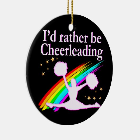 IK HOU VAN CHEERLEAD KERAMISCH ORNAMENT (Rechts)