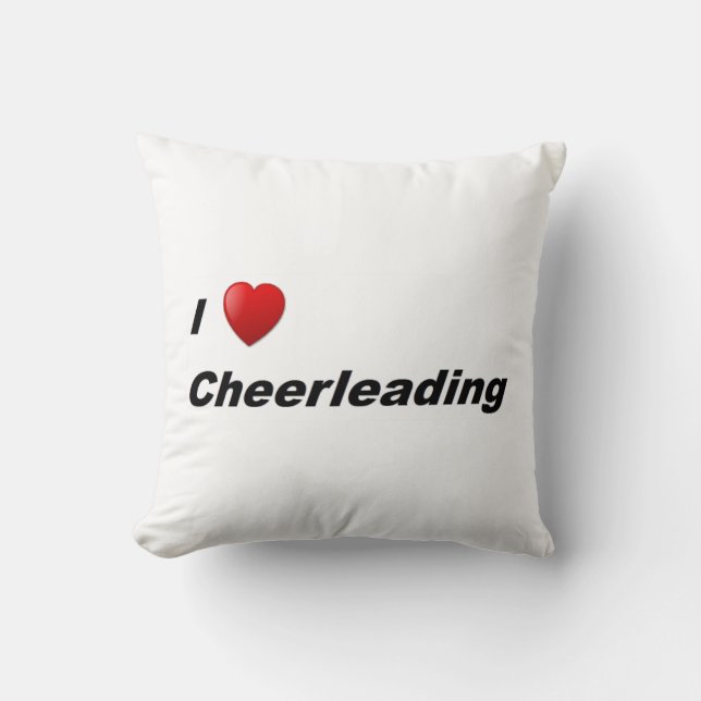 Ik hou van Cheerlead Kussen (Voorkant)