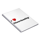 Ik hou van Cheerlead Notitieboek (Rechterzijde)