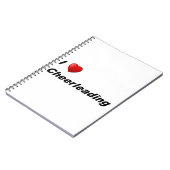 Ik hou van Cheerlead Notitieboek (Linkerzijde)
