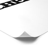 Ik hou van Cheerlead Poster (Hoek)