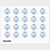 Ik hou van Cheerlead Ronde Sticker (Vel)