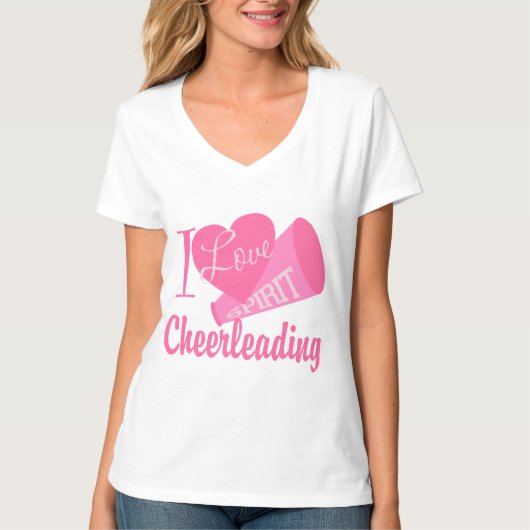 Ik hou van Cheerlead T-shirt (Voorkant)