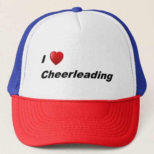 Ik hou van Cheerlead Trucker Pet (Voorkant)