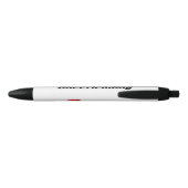 Ik hou van Cheerlead Zwarte Inkt Pen (Achterkant)