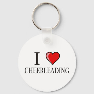 Ik hou van cheerleader sleutelhanger