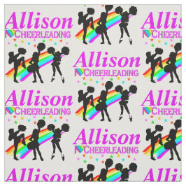 IK HOU VAN CHEERLEADERENDE GEPERSONALISEERDE STOFF STOF