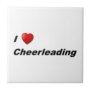 Ik hou van Cheerleading Tegeltje