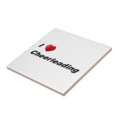 Ik hou van Cheerleading Tegeltje (Zijkant)