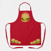 Ik hou van Cheeseburgers Schort (Voorkant)