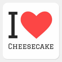Ik hou van cheesecake