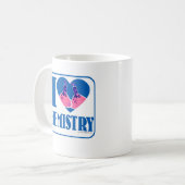 Ik hou van chemie koffiemok (Voorkant links)