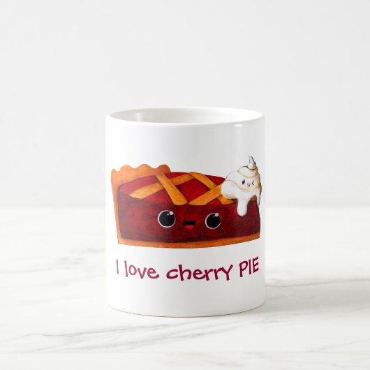 Ik hou van Cherry Pie Koffiemok (Center)