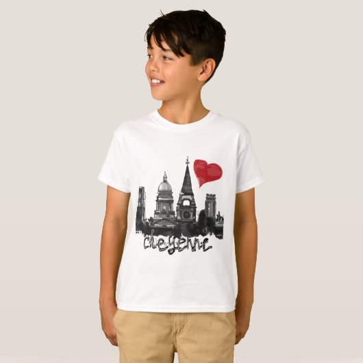 Ik hou van Cheyenne T-shirt (Voorkant volledig)