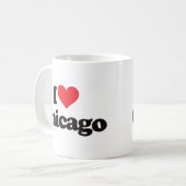 Ik hou van Chicago Koffiemok (Voorkant links)