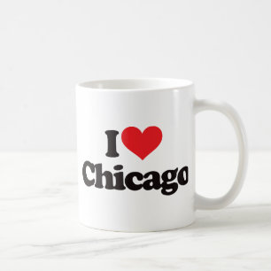 Ik hou van Chicago Koffiemok