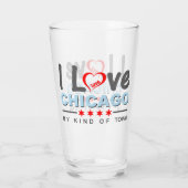 Ik hou van Chicago, mijn soort stad, Illinois Glas (Achterkant)