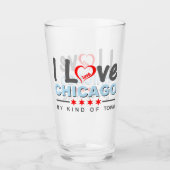 Ik hou van Chicago, mijn soort stad, Illinois Glas (Voorkant)