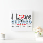 Ik hou van Chicago, mijn soort stad, Illinois Vierkante Klok (Huis)