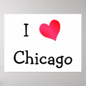 Ik hou van Chicago Poster (Voorkant)