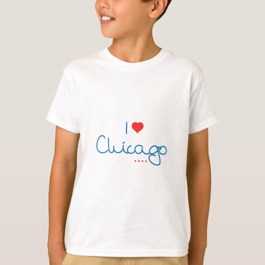 Ik hou van Chicago T-shirt (Voorkant)