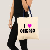 Ik hou van Chicago Tote Bag (Voorkant (product))
