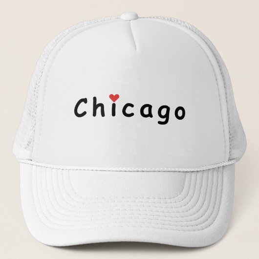 Ik hou van Chicago Trucker Pet (Voorkant)