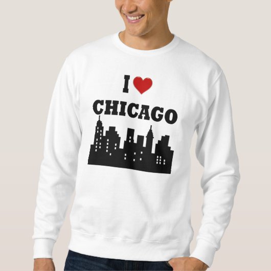 Ik hou van Chicago Trui (Voorkant)