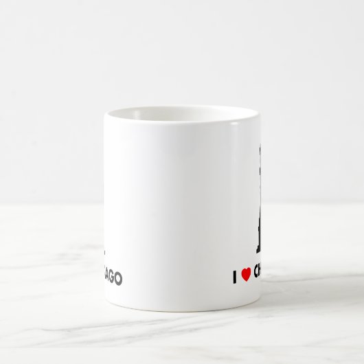 Ik hou van Chicago - Vrijheidsbeeld Koffiemok (Center)